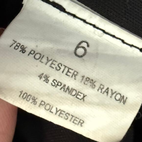 Y2K Rouge Black Mini Skirt Tribal Embroidered Party Skirt Metallic Size 6 Black - Picture 8 of 11